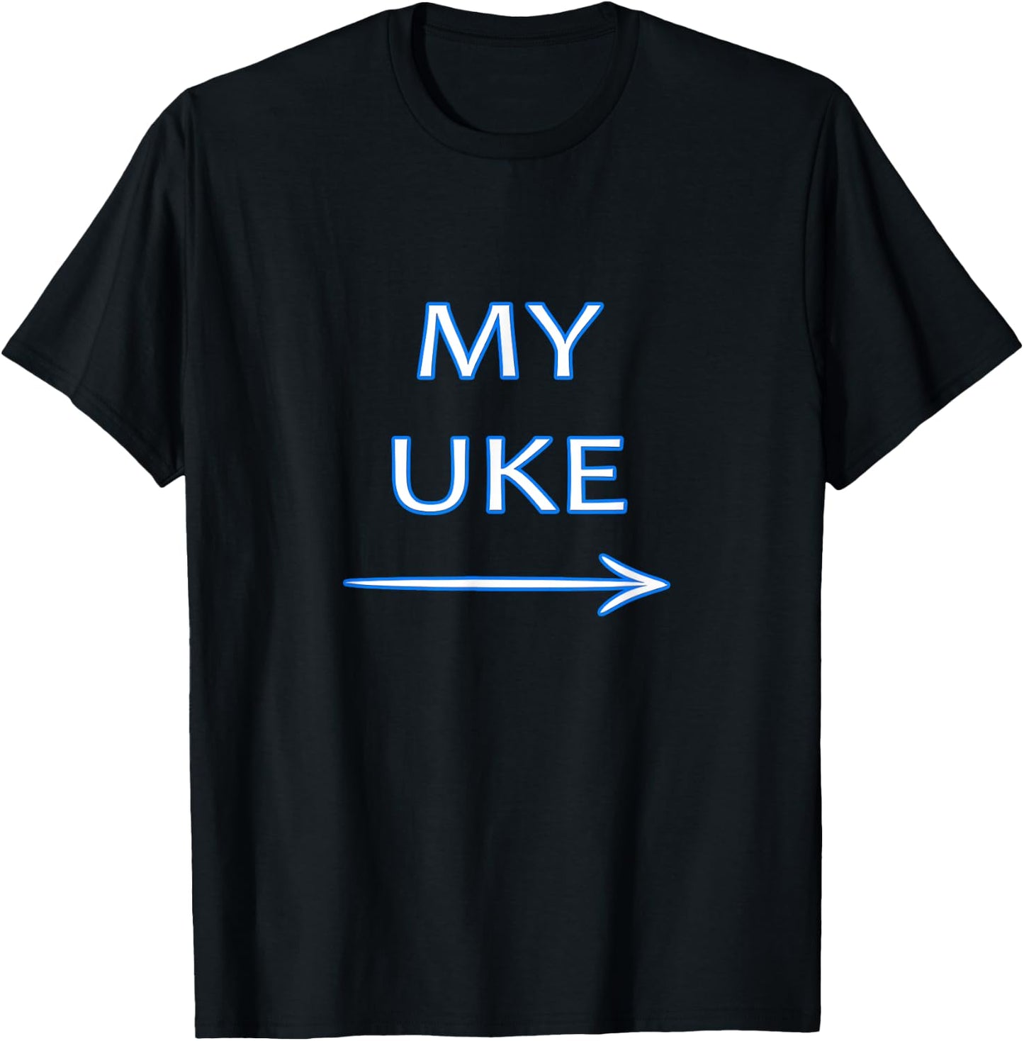 My Uke great for Gay Yaoi Anime lovers T-Shirt - T-Shirt | Black