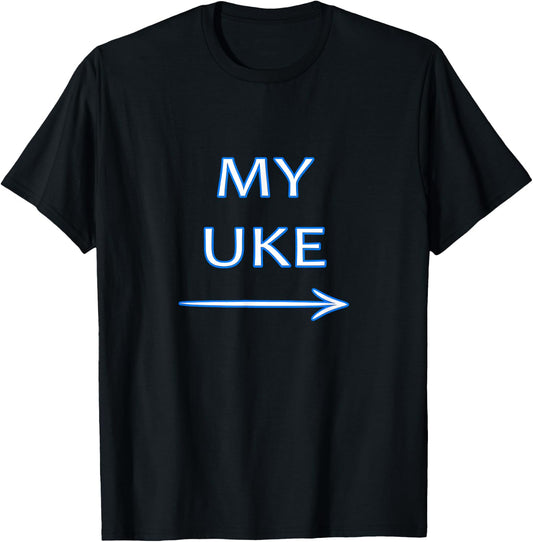 My Uke great for Gay Yaoi Anime lovers T-Shirt - T-Shirt | Black