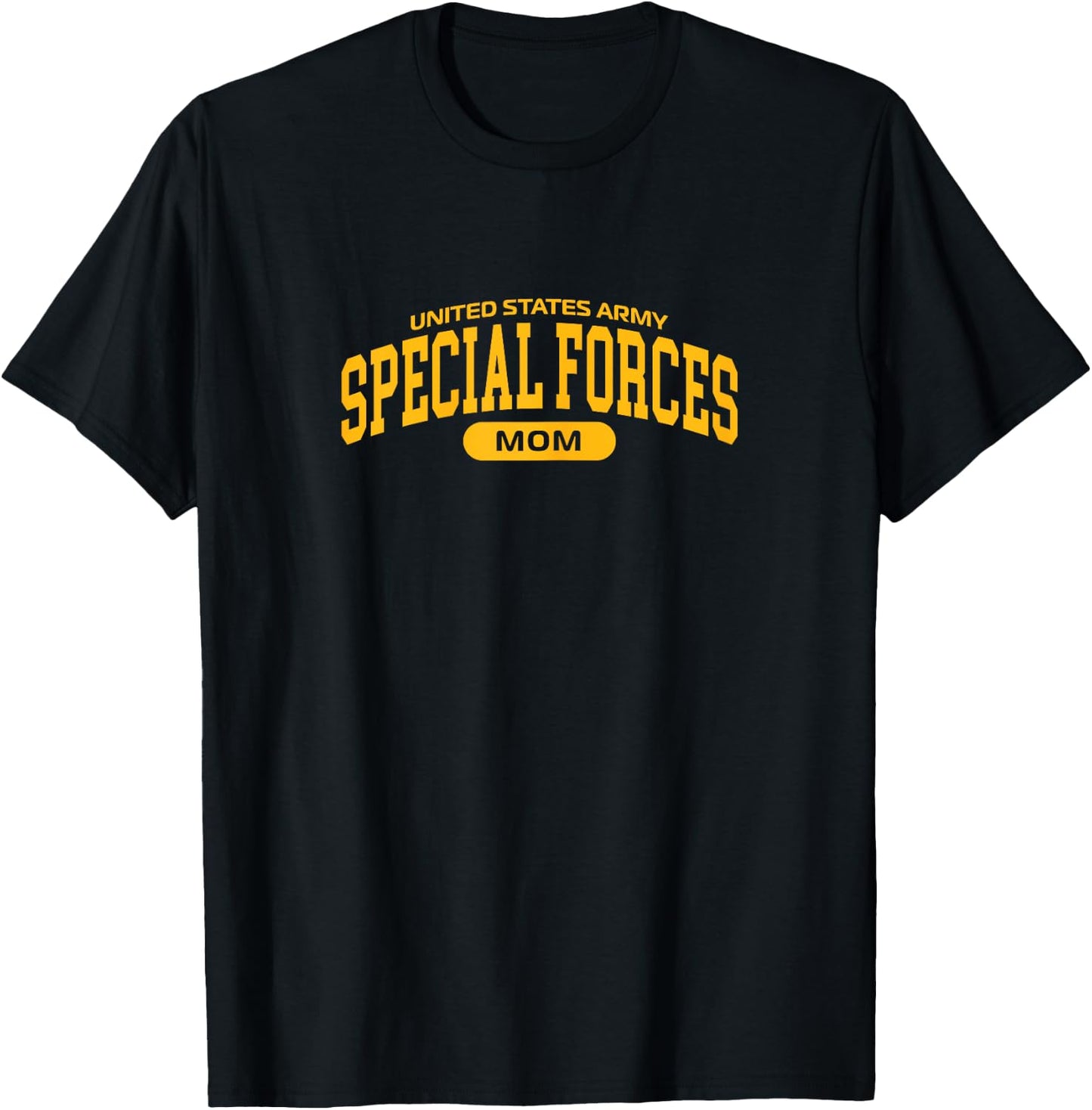 Proud Special Forces Mom T-Shirt - T-Shirt | Black