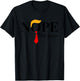 Nope Not Again Funny Trump Apparel Nope Not Again Trump T-Shirt - T-Shirt | Black