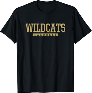Archer City Wildcats Lacrosse HS T-Shirt - T-Shirt | Black