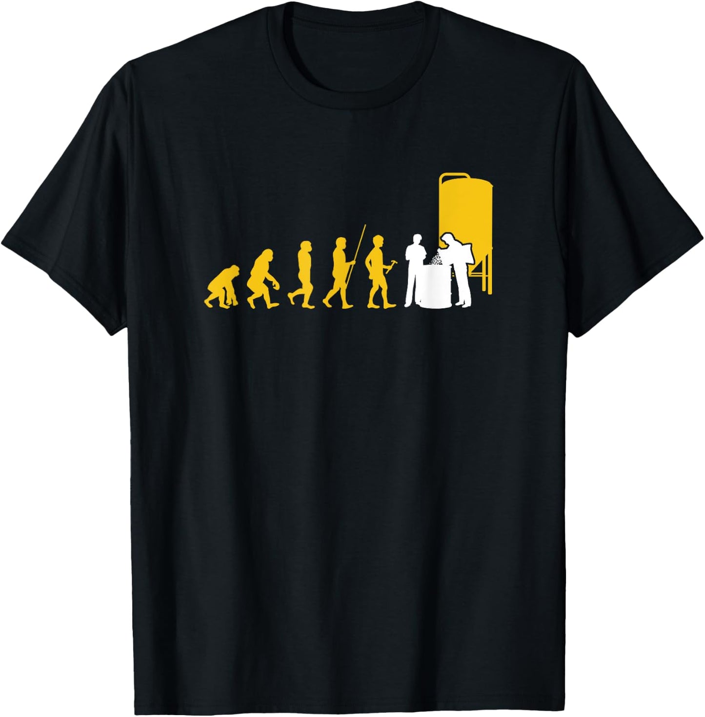Braumeister Stout Malt Pale Ale Craft Beer Brewer Evolution T-Shirt - T-Shirt | Black