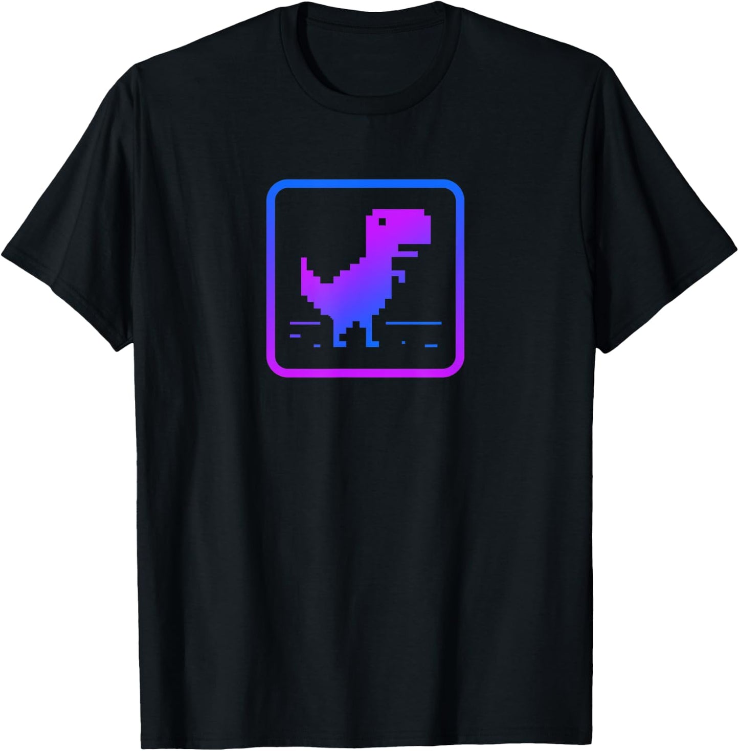 No internet dinosaur graphic design T-Shirt - T-Shirt | Black