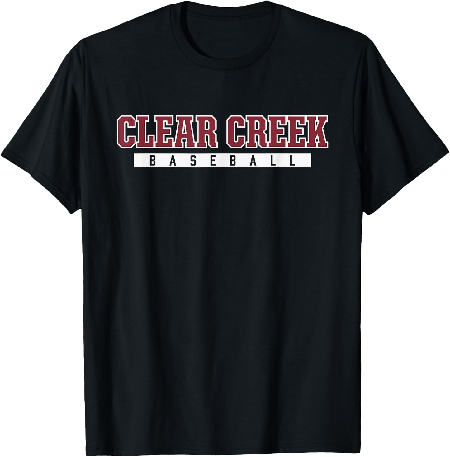 Clear Creek High School Baseball T-Shirt - T-Shirt | Black
