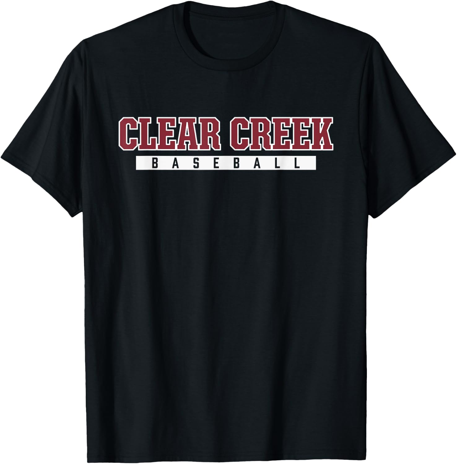 Clear Creek High School Baseball T-Shirt - T-Shirt | Black