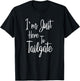I'm Just Here To Tailgate - Football Party Gift T-Shirt - T-Shirt | Black