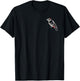 Downy Woodpecker – Nature Lover’s Bird Design T-Shirt - T-Shirt | Black