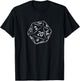 20 sided die: d20 dice or RPG gamer comic funny T-Shirt - T-Shirt | Black
