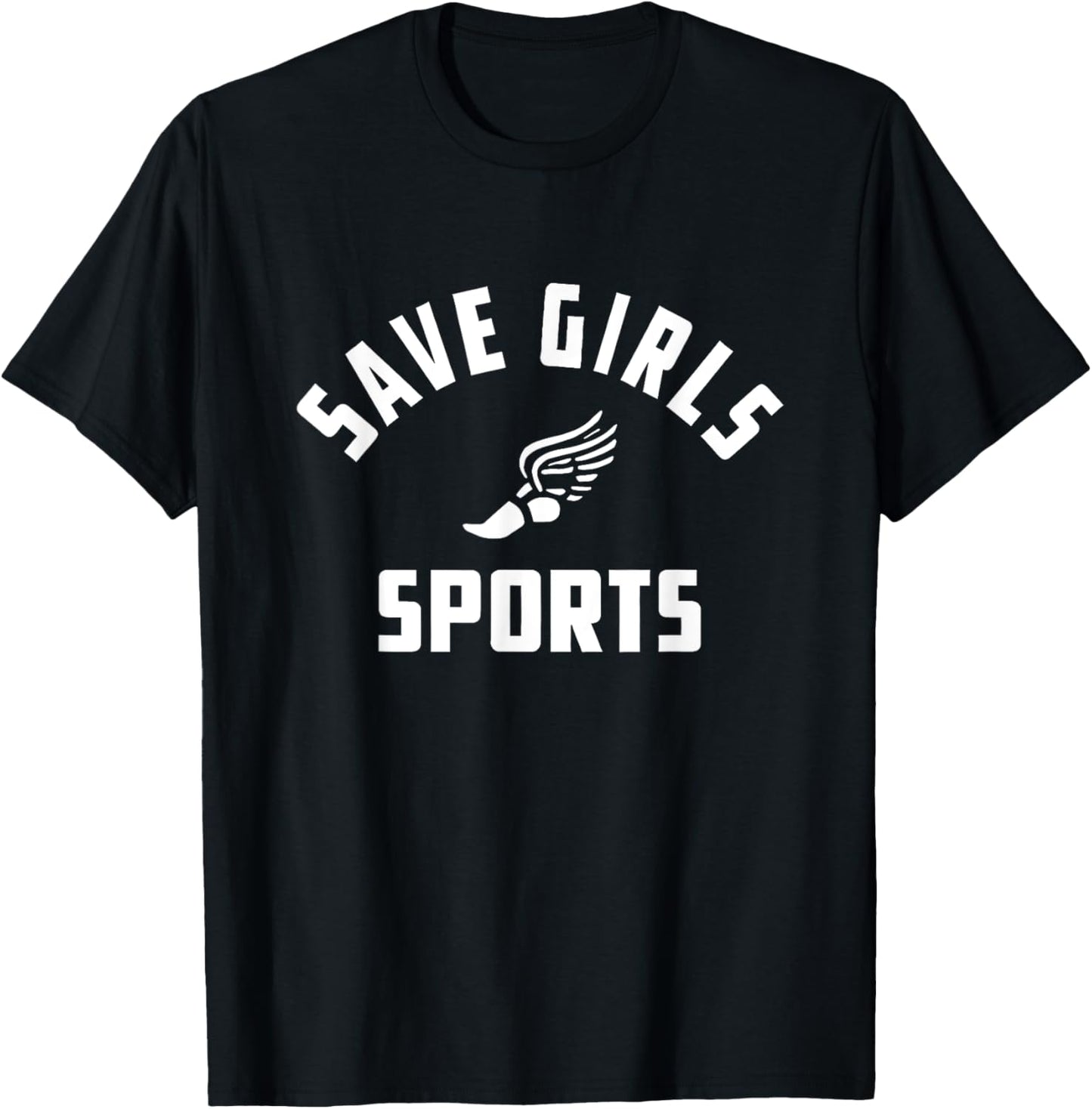 The Real Politically Savvy Save Girls Sports T-Shirt - T-Shirt | Black