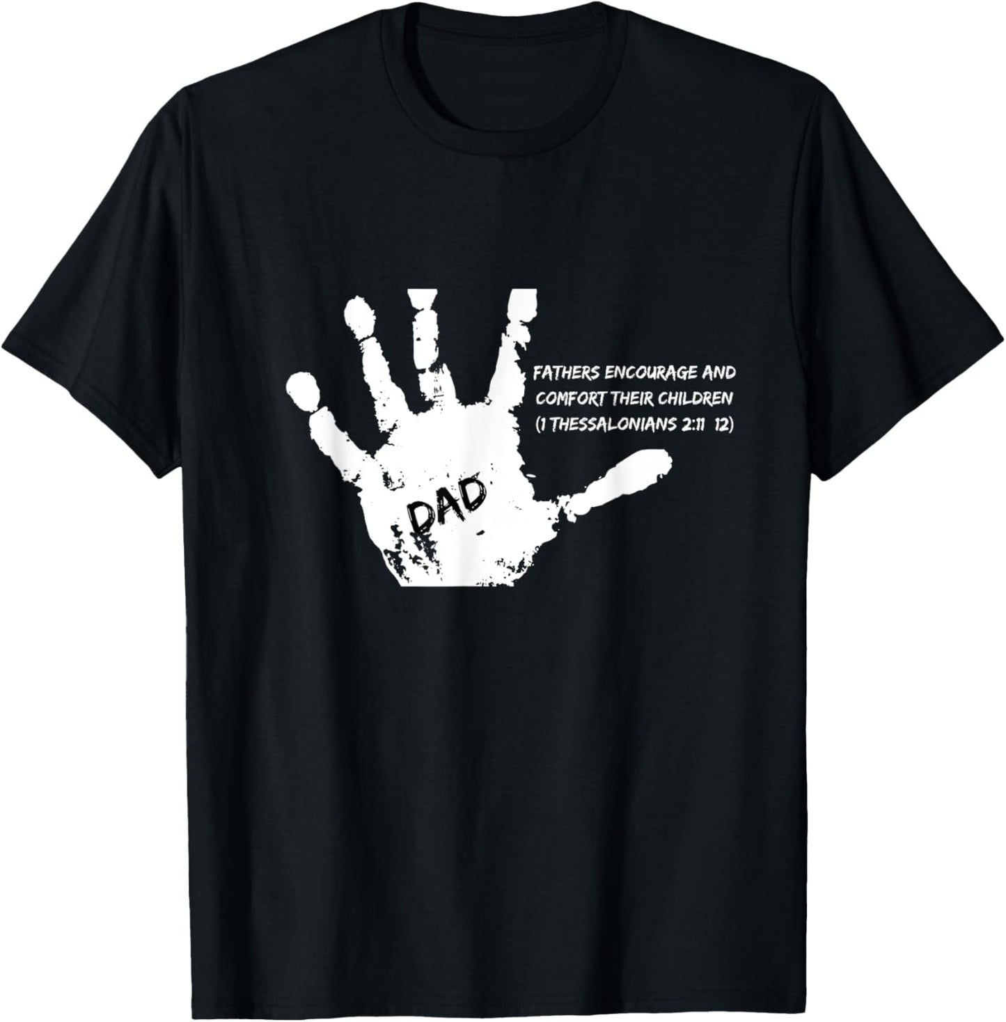 Dad, Father, Gift, Surprise, Blessed Father, Blessed Dad T-Shirt - T-Shirt | Black