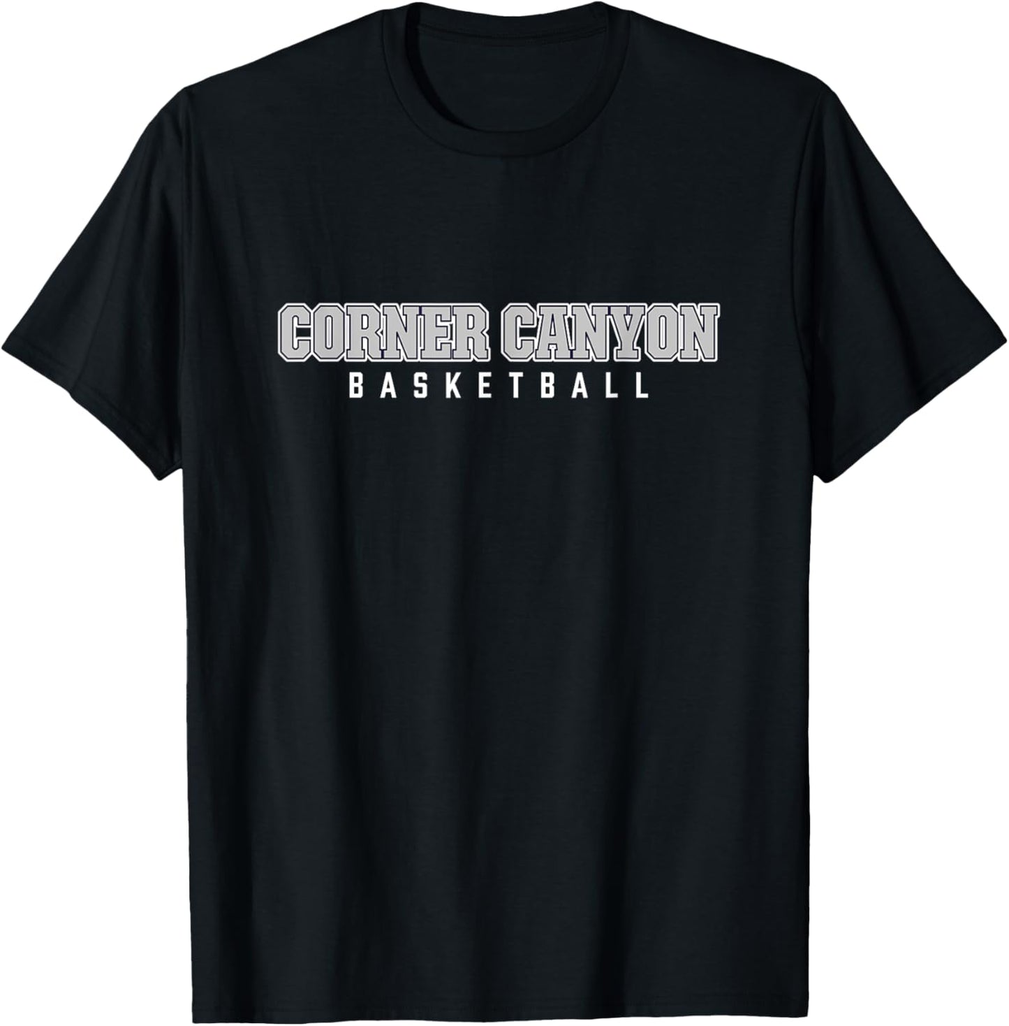 Corner Canyon High School Basketball T-Shirt - T-Shirt | Black