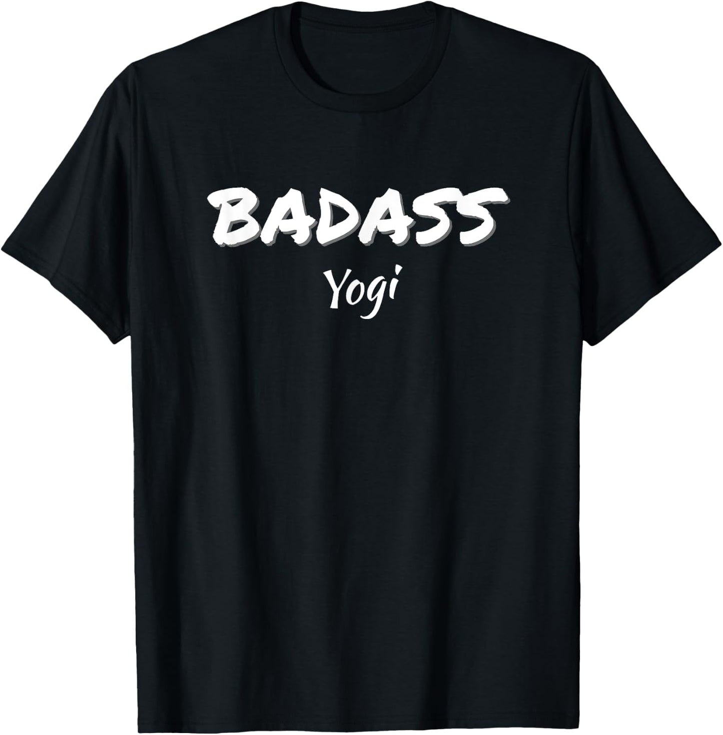 Yoga Instructor Badass Yogi T-Shirt - T-Shirt | Black
