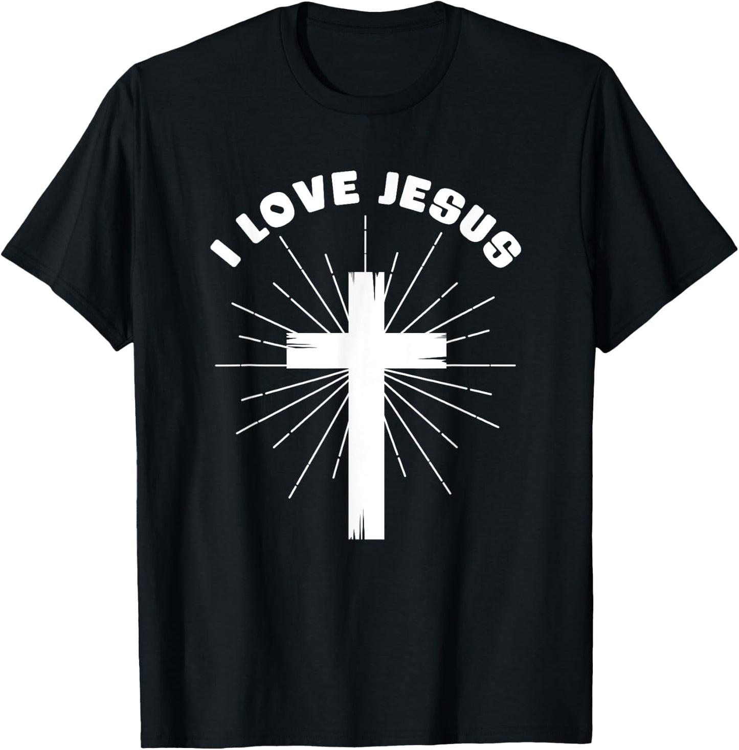 I Love Jesus T-Shirt - T-Shirt | Black