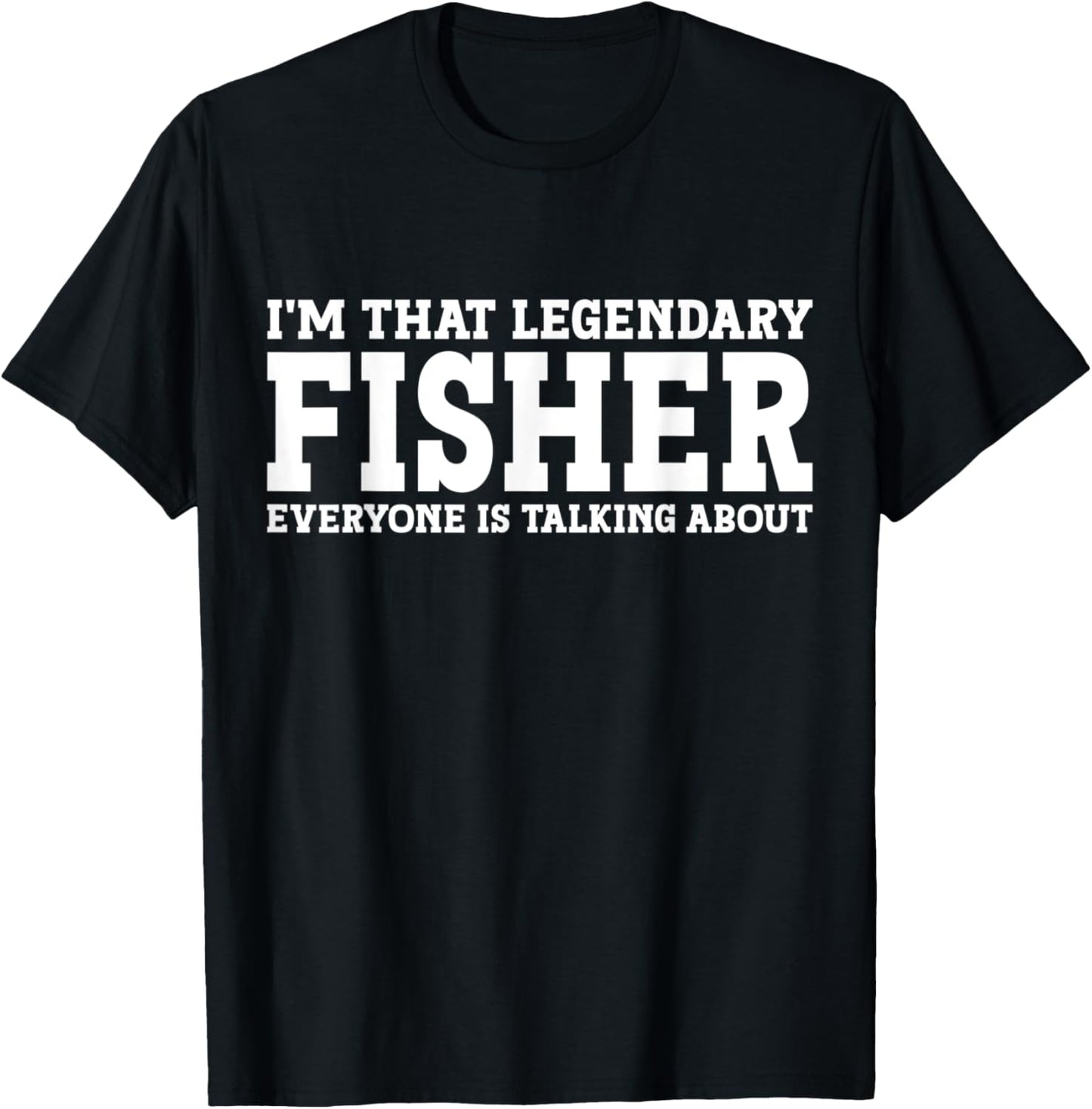 Fisher Surname Funny Team Family Last Name Fisher T-Shirt - T-Shirt | Black