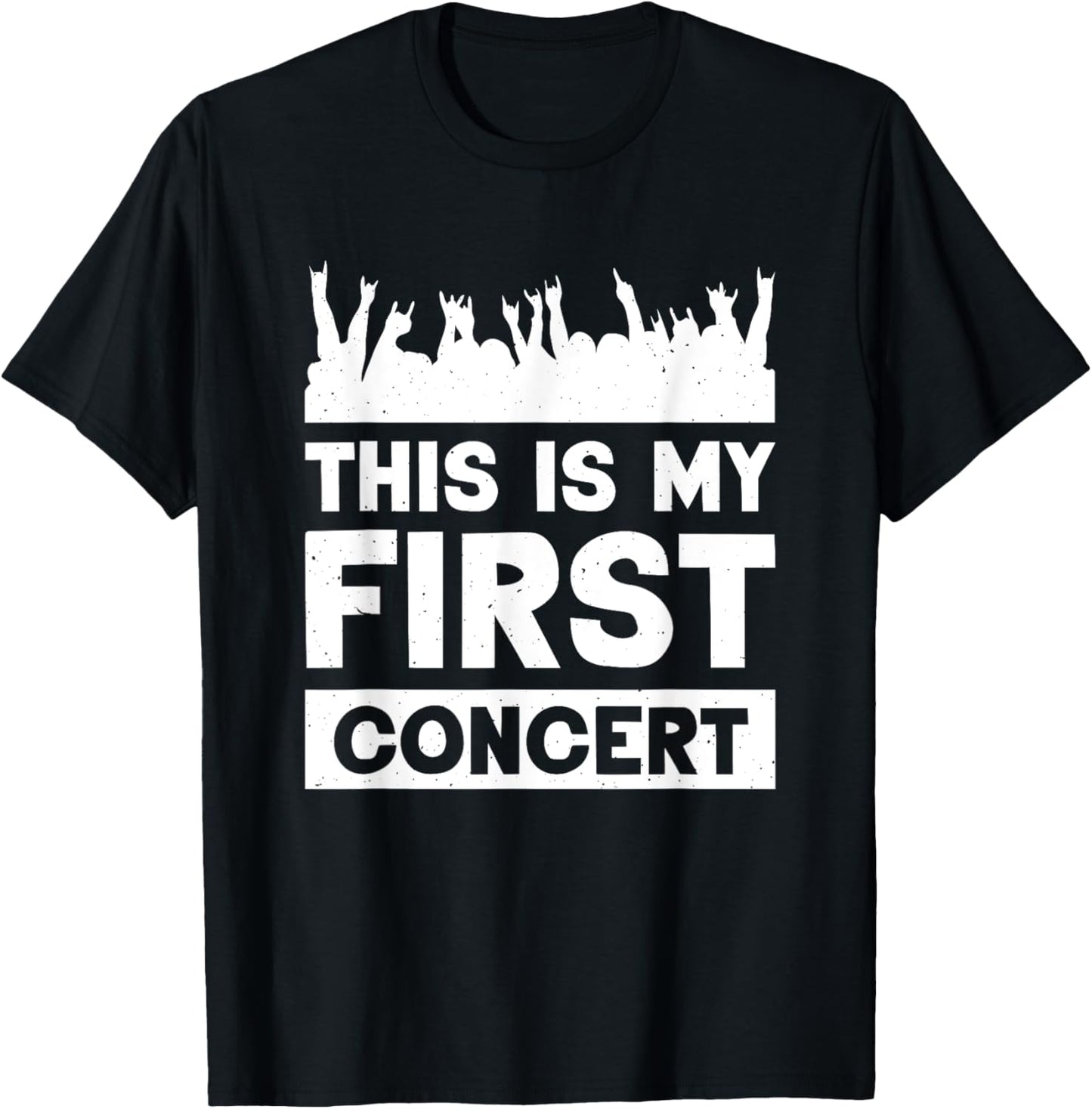 This Is My First Concert T-Shirt - T-Shirt | Black