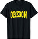 OREGON - Throwback Design - Classic T-Shirt - T-Shirt | Black