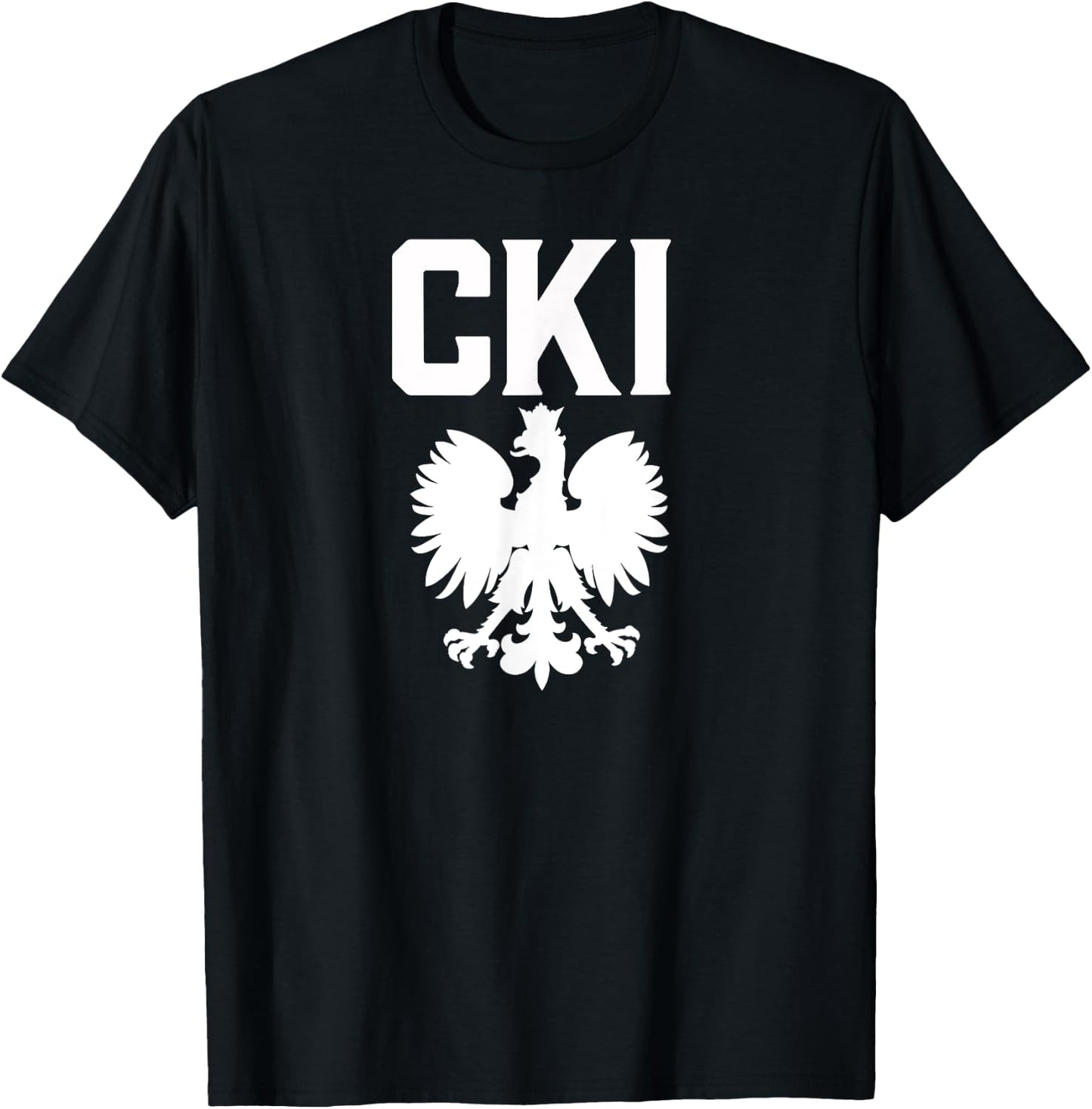 CKI Polish Surnames Polish Family Dyngus Day Polish Eagle T-Shirt - T-Shirt | Black
