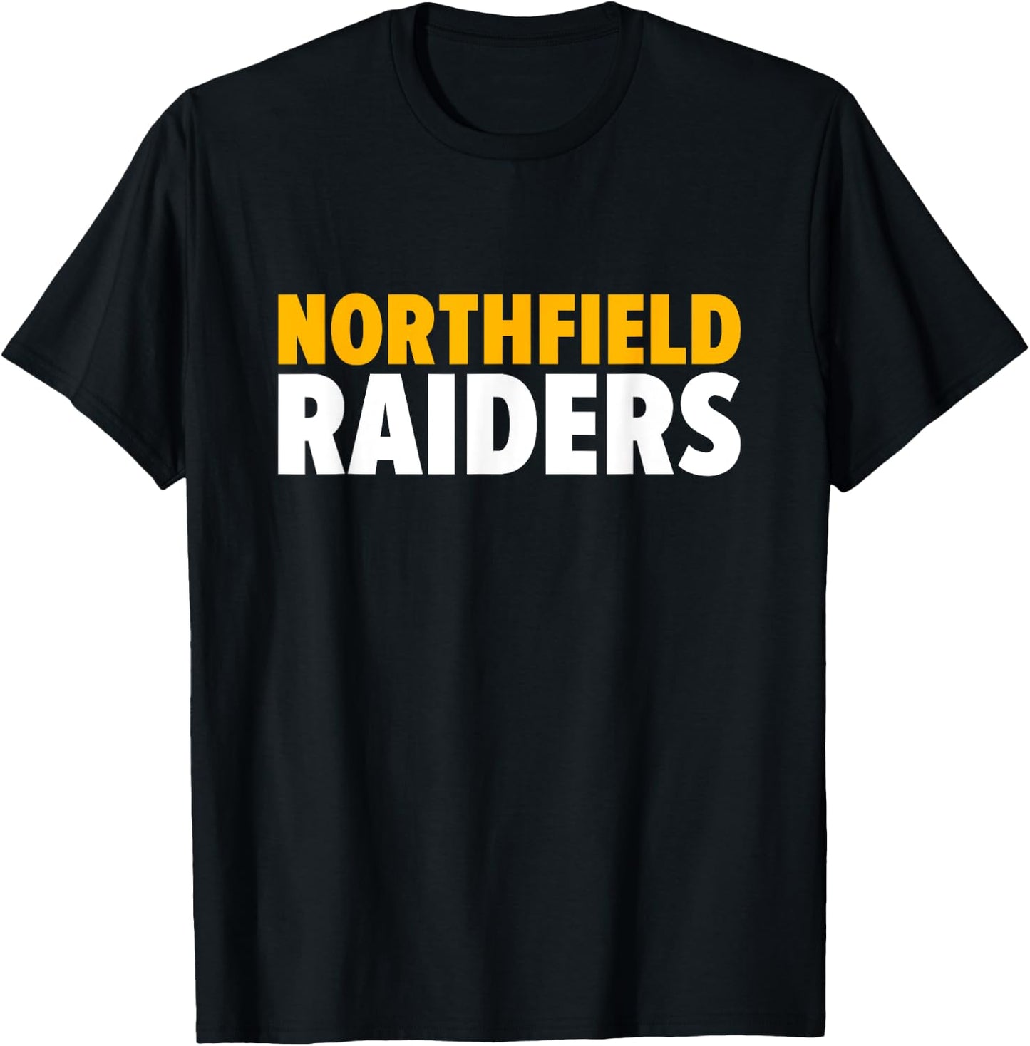 Northfield Raiders Bold T-Shirt - T-Shirt | Black