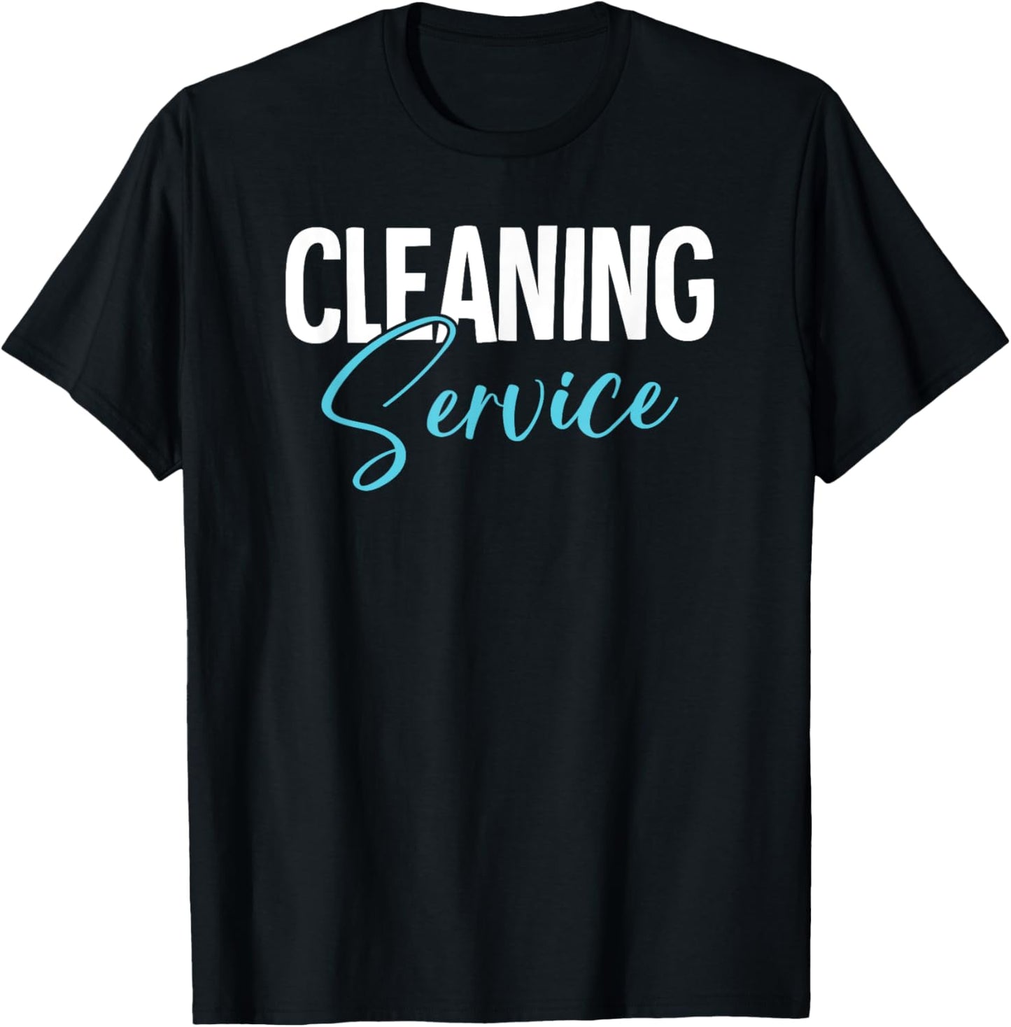 Cleaning Service T-Shirt - T-Shirt | Black