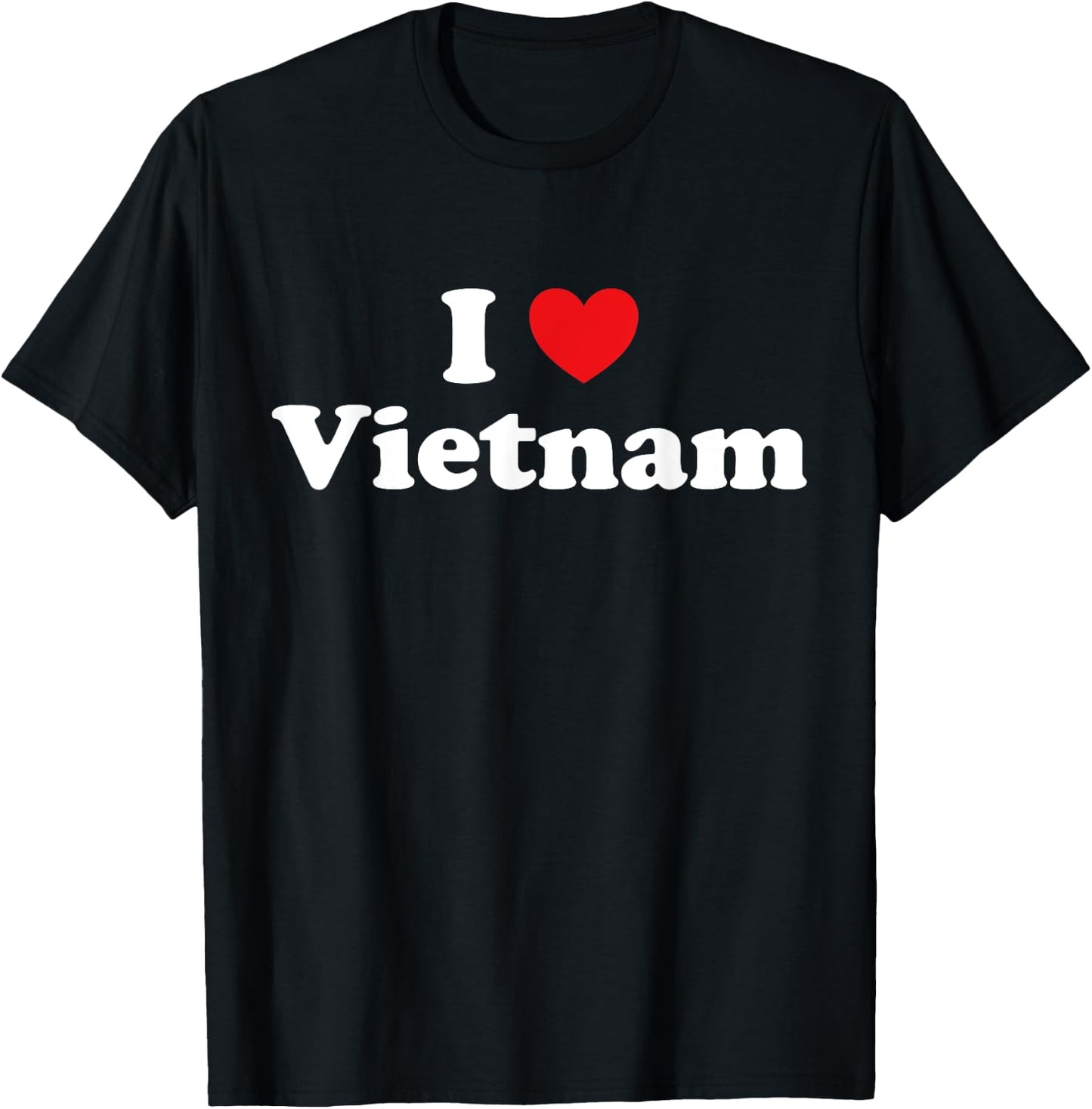 I Heart Souvenir Vietnam Travel I Love Vietnam T-Shirt - T-Shirt | Black