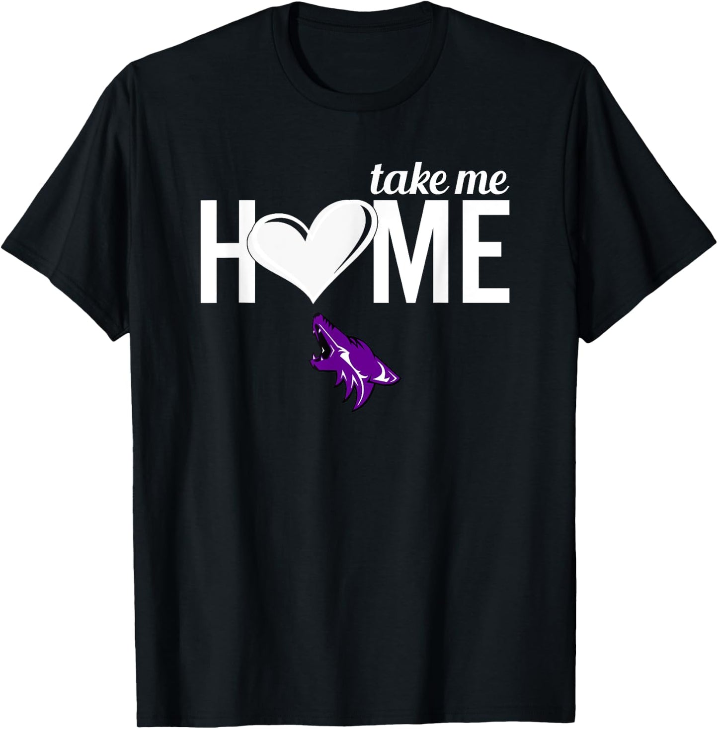 Anna Coyotes Logo Take Me Home HS T-Shirt - T-Shirt | Black