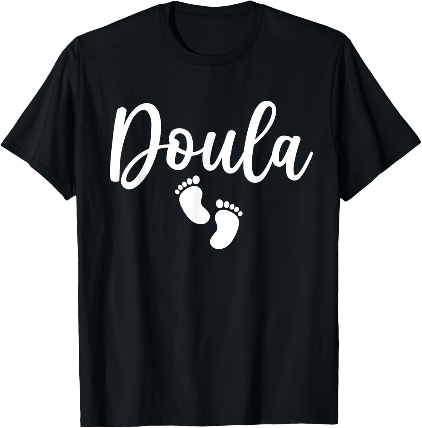 Cute Doula Art Girls Birth Worker Nursing Doula T-Shirt - T-Shirt | Black
