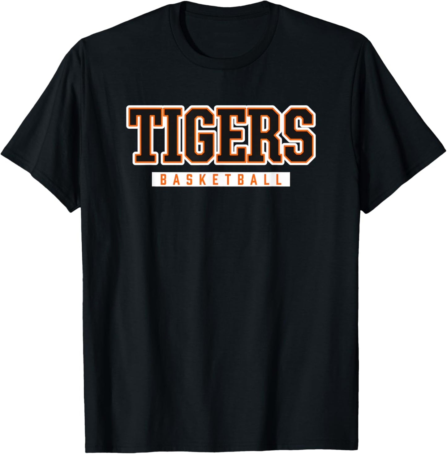 Tigers Basketball Smithville High School T-Shirt - T-Shirt | Black