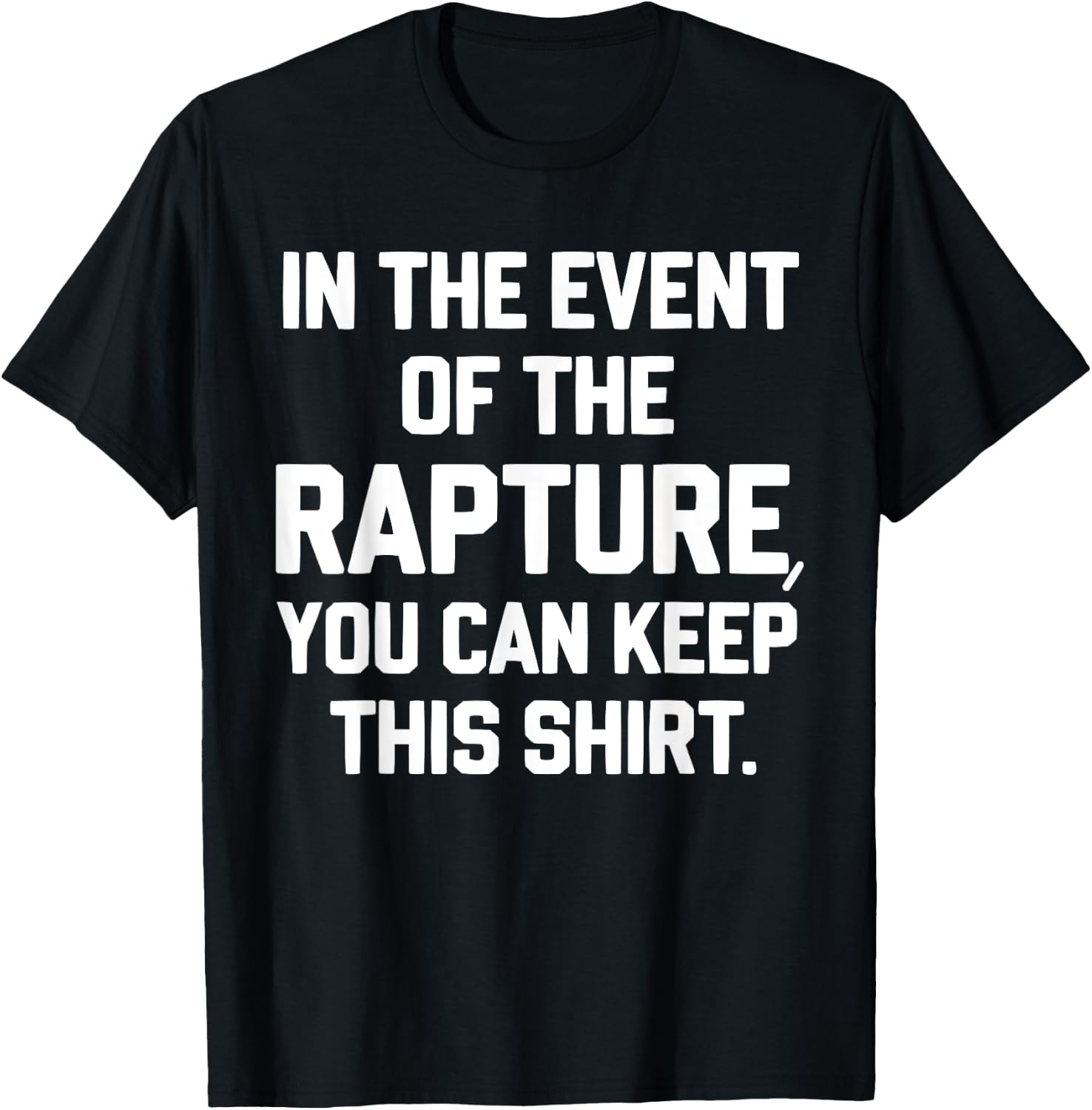 Funny Jesus Christ Religious Christian Believer Christianity T-Shirt - T-Shirt | Black