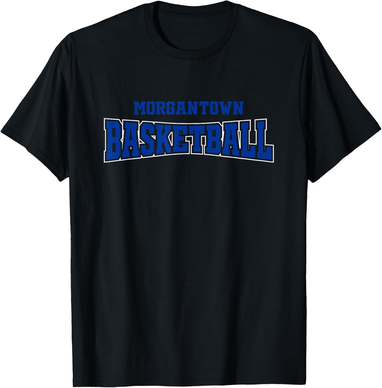 Morgantown High School Basketball Warp HS T-Shirt - T-Shirt | Black