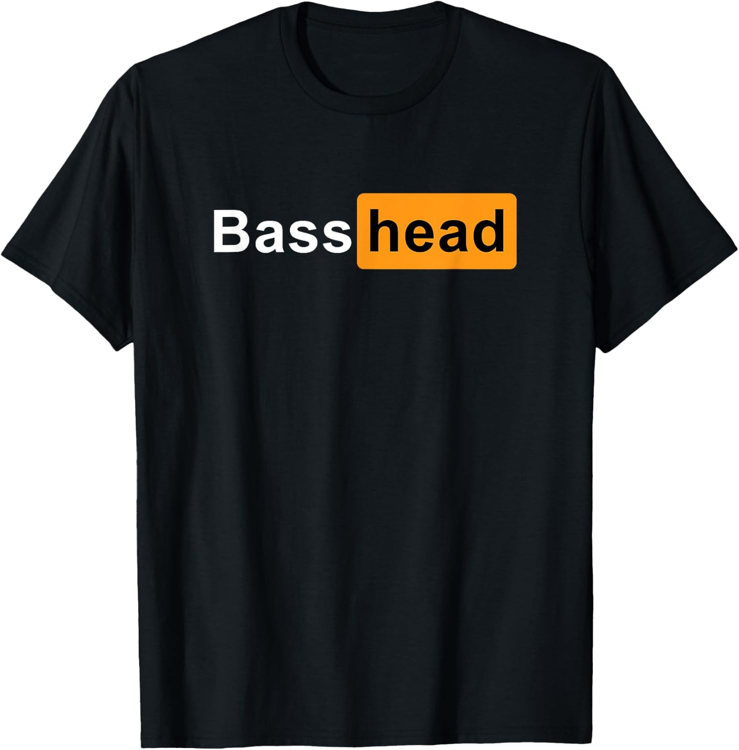 Bass Head Headbanger EDM Rave Festival Costume Dance Music T-Shirt - T-Shirt | Black