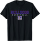 Mason Bulldogs Logo Basketball HS T-Shirt - T-Shirt | Black