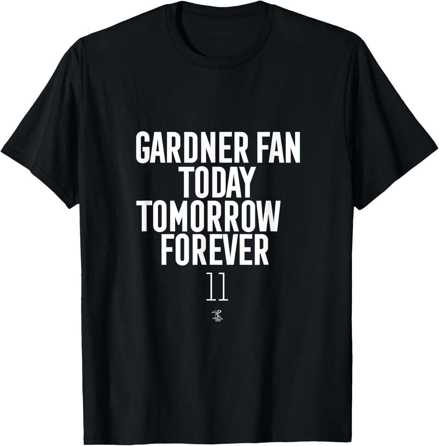Brett Gardner Today Tomorrow Forever Gameday T-Shirt - T-Shirt | Black