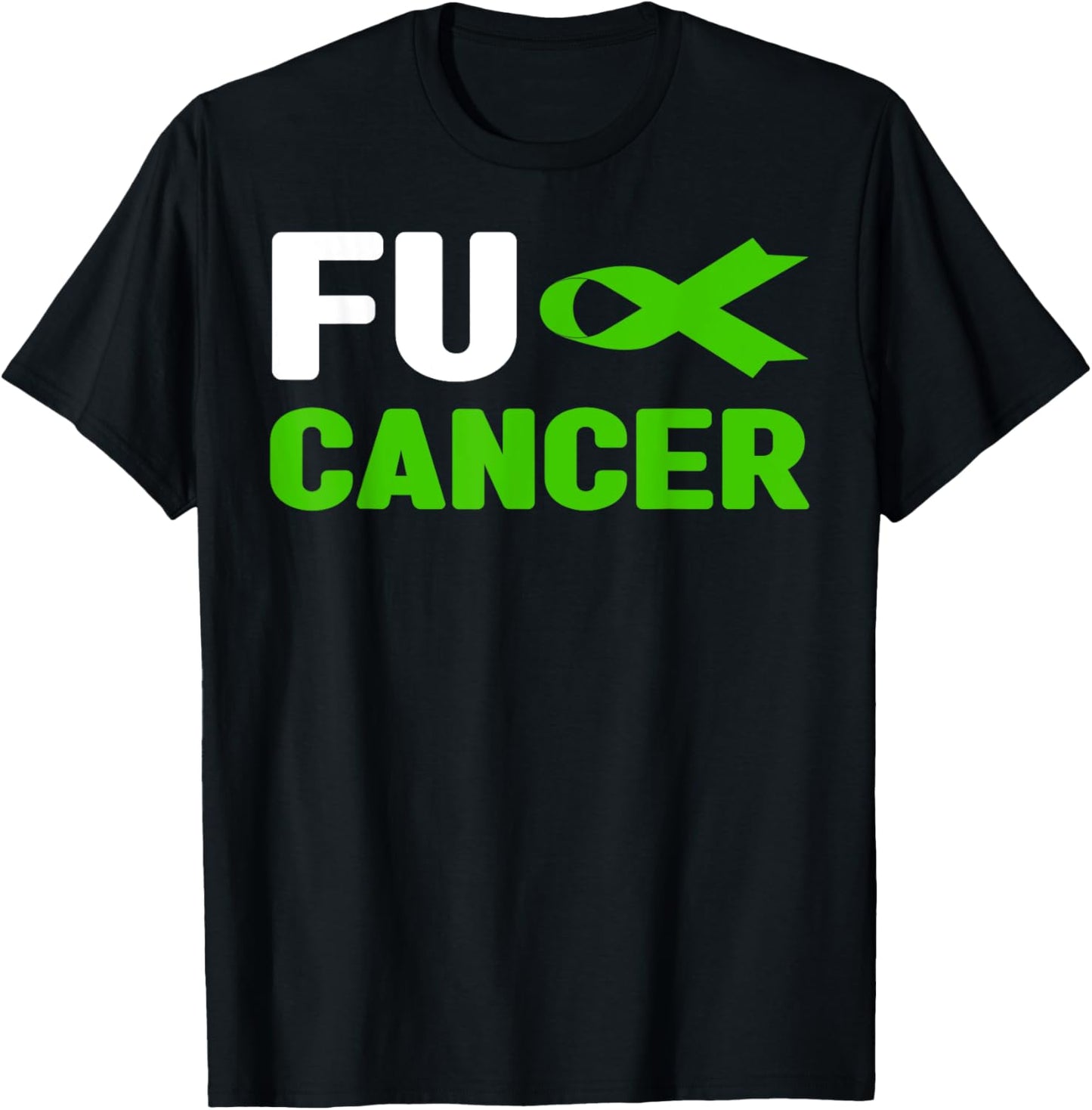Fuck Bile Duct Cancer Shirt - FU Bile Duct Cancer Awareness T-Shirt - T-Shirt | Black