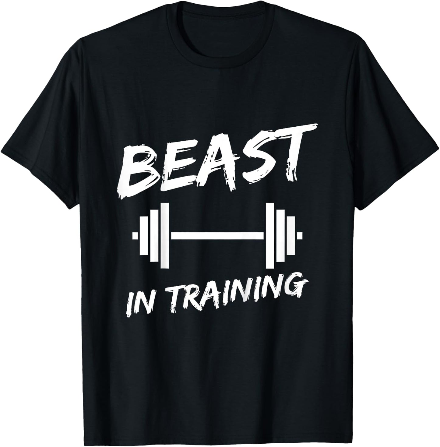 Kids Beast In Training Father And Son Bodybuilding T-Shirt - T-Shirt | Black