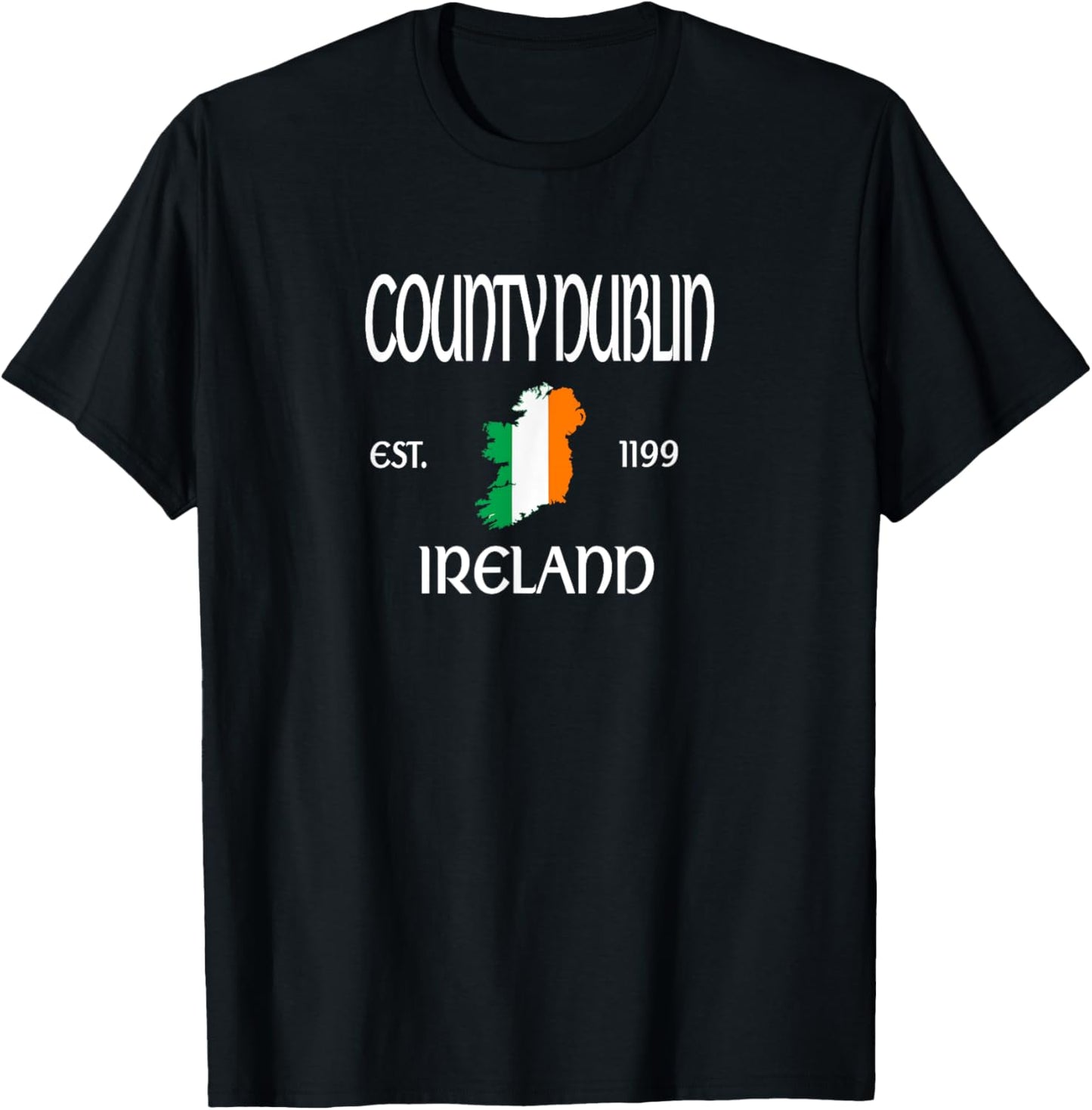 County Dublin Ireland T-Shirt - T-Shirt | Black