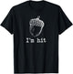 I'm Hit Acorn Meme Funny Cop Shirt Parody 2024 Retro Police T-Shirt - T-Shirt | Black