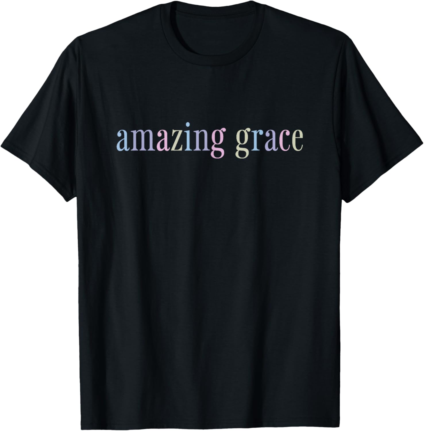 Amazing Grace T-Shirt - T-Shirt | Black