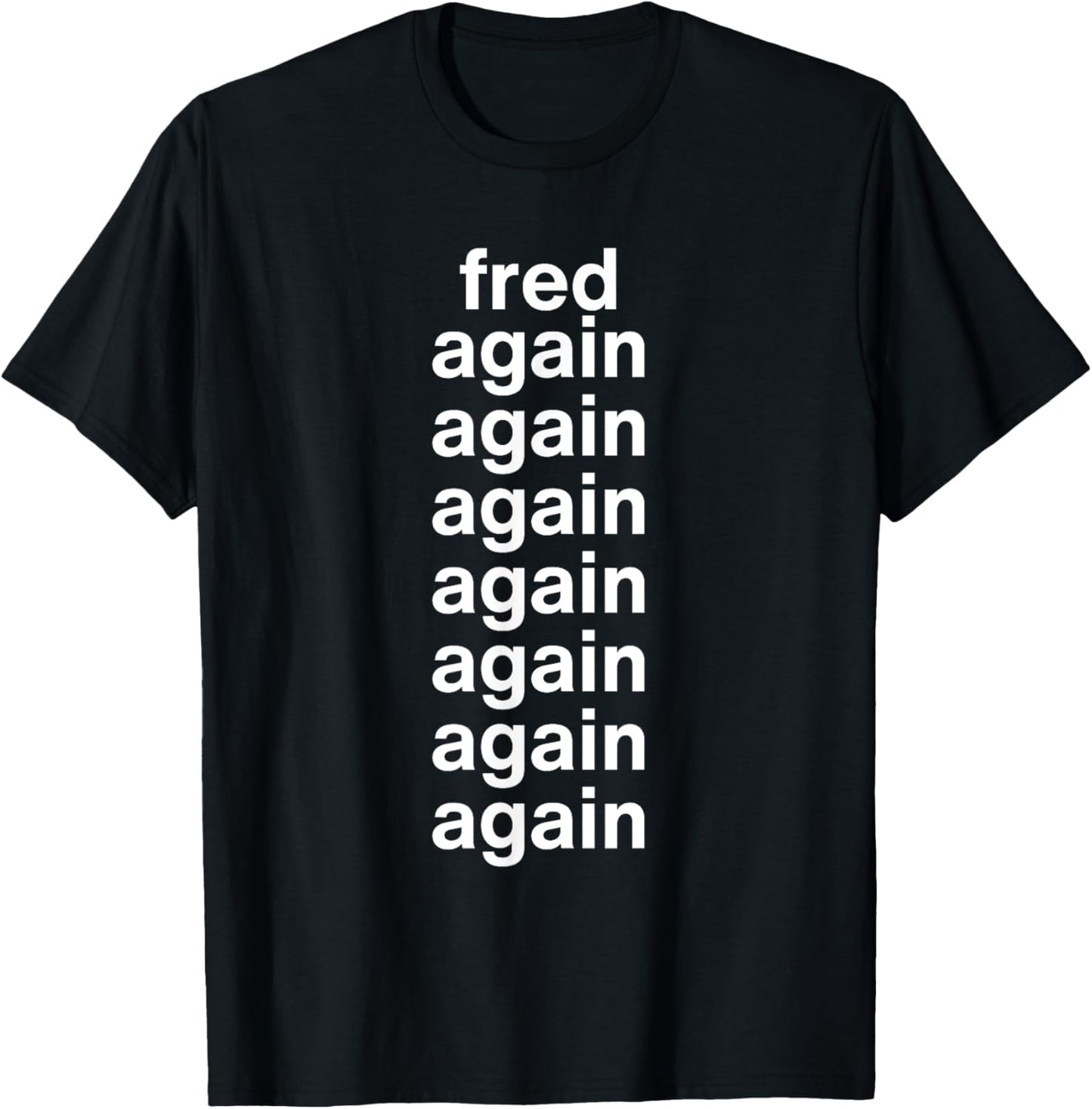 Fred Again T-Shirt - T-Shirt | Black