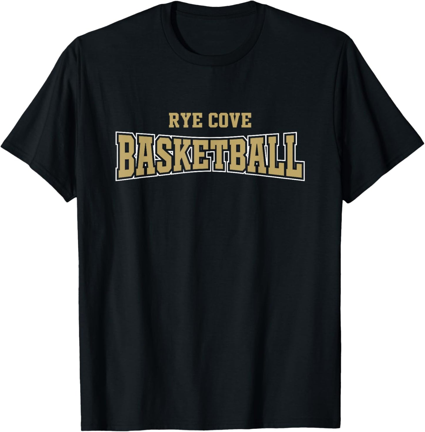 Rye Cove High School Basketball Warp HS T-Shirt - T-Shirt | Black