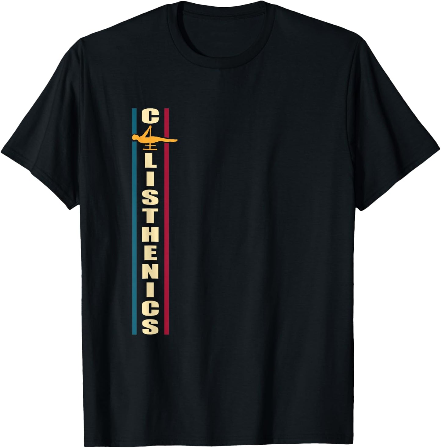 Calisthenics Fitness Training Front Lever T-Shirt - T-Shirt | Black