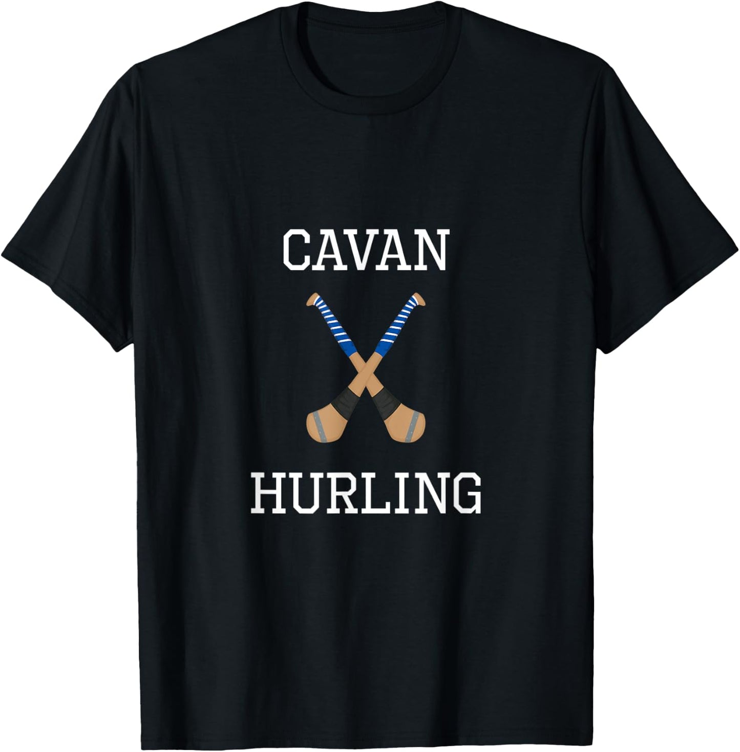 Cavan Hurling Irish County Ireland Hurling T-Shirt - T-Shirt | Black