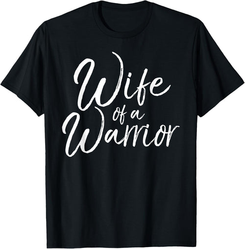 Husband Cancer Support Gift Cute Wife of a Warrior