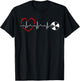 Cute Live Love Radiology Funny X-Ray Tech T-Shirt - T-Shirt | Black
