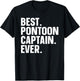 Pontoon Boat Captain Art Women Lake Pontooning Lover T-Shirt - T-Shirt | Black