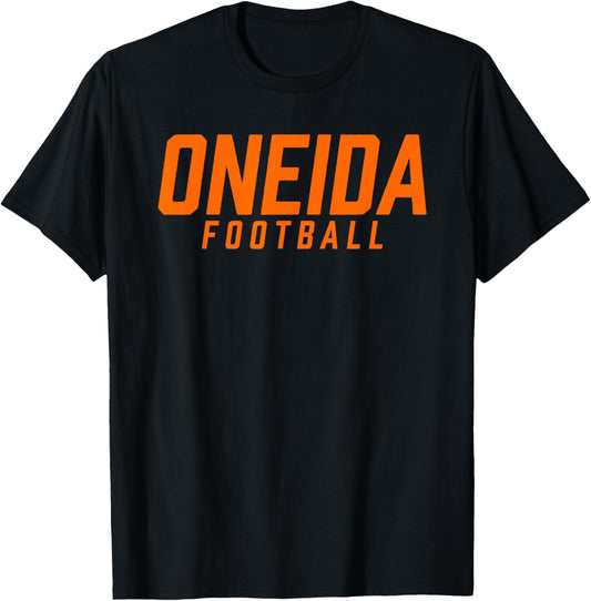 Oneida High School Football Team T-Shirt - T-Shirt | Black