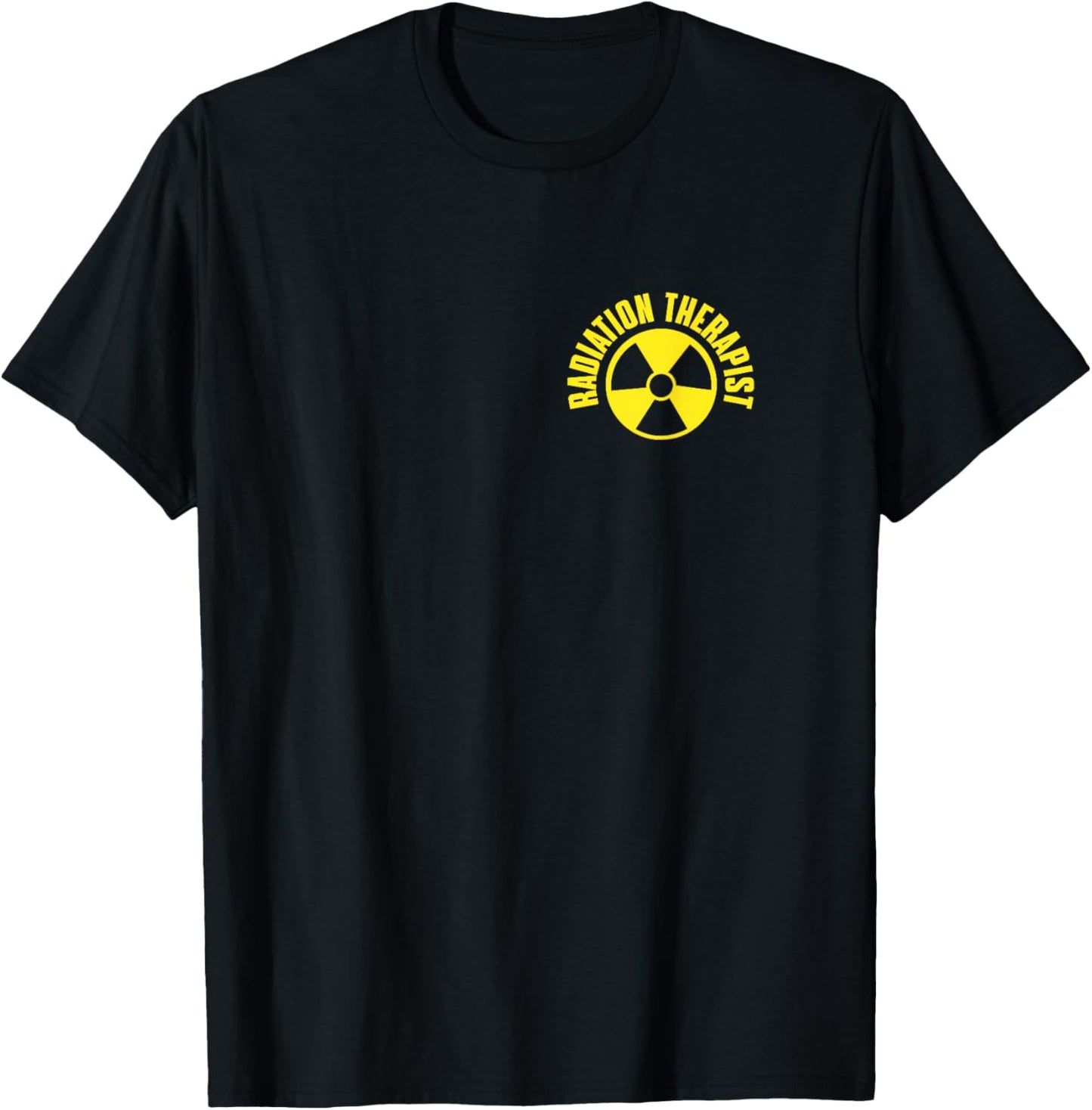 Radiation Therapist Pocket Apparel Radiation Therapy T-Shirt - T-Shirt | Black