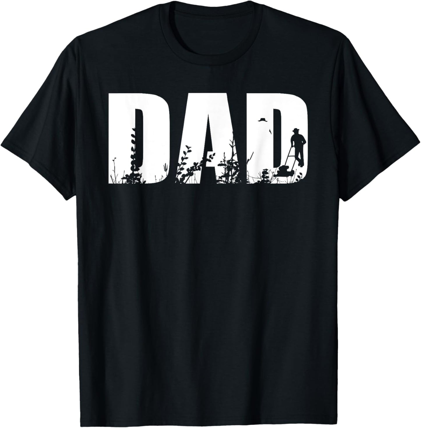 Dad Gardening Gardener Plant Daddy Fathers Day Papa T-Shirt - T-Shirt | Black