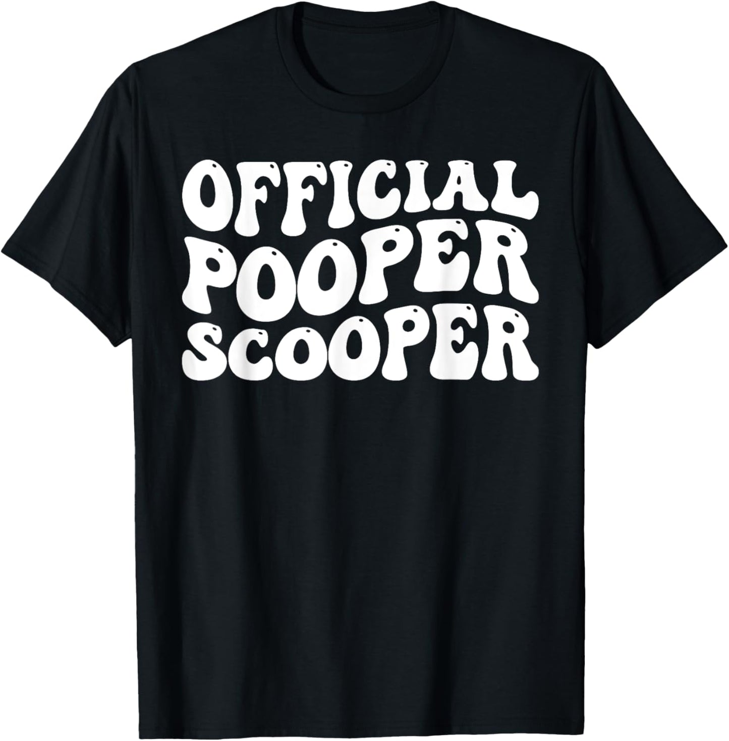 Official Pooper Scooper _ T-Shirt - T-Shirt | Black