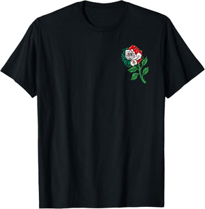 Mexico Gift Rose Tijuana Mexican Hispanic Pride Poncho T-Shirt - T-Shirt | Black