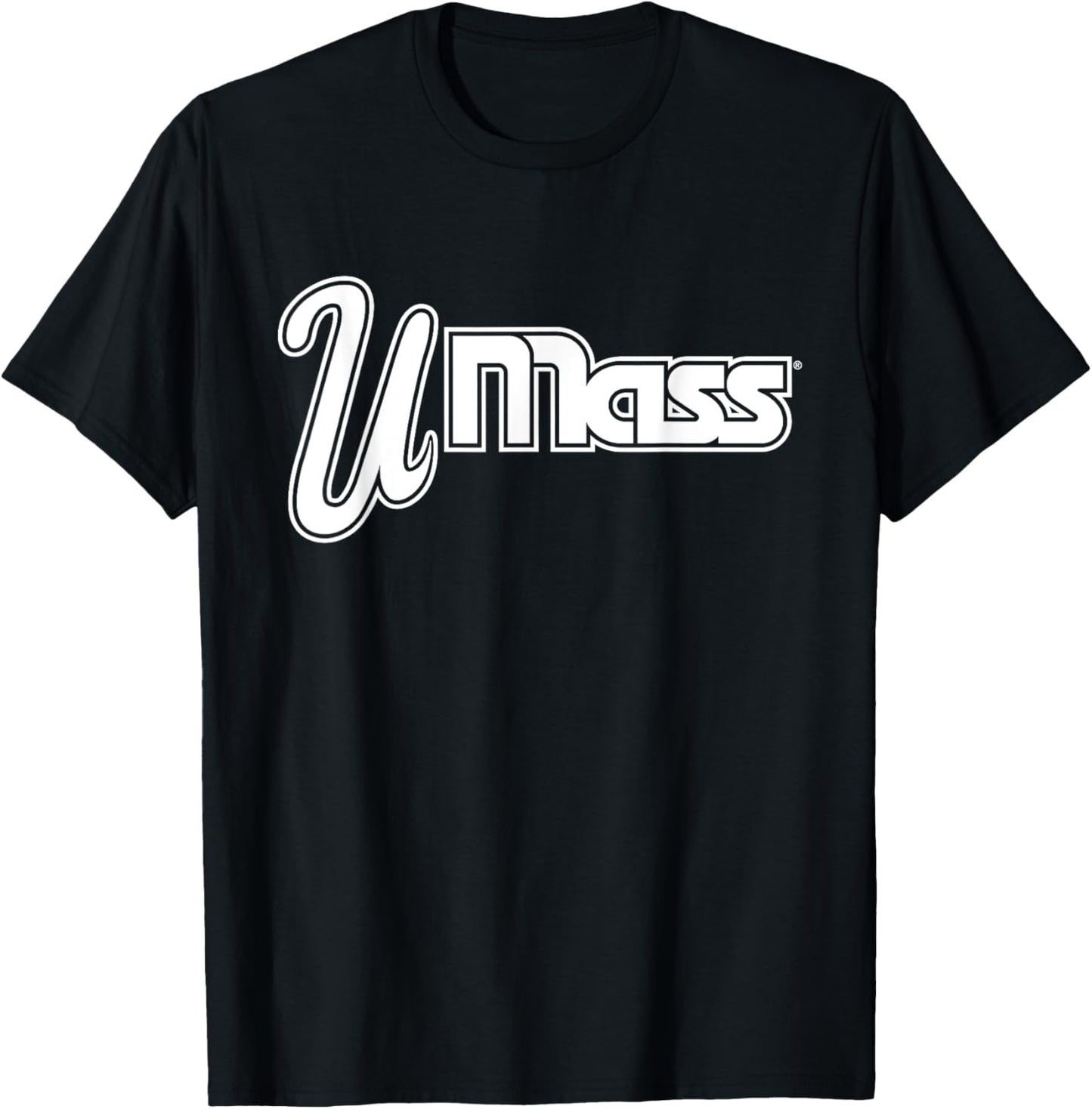 UMass Minutemen | Official Licensed NCAA Merch | UMASVIN1004 T-Shirt - T-Shirt | Black